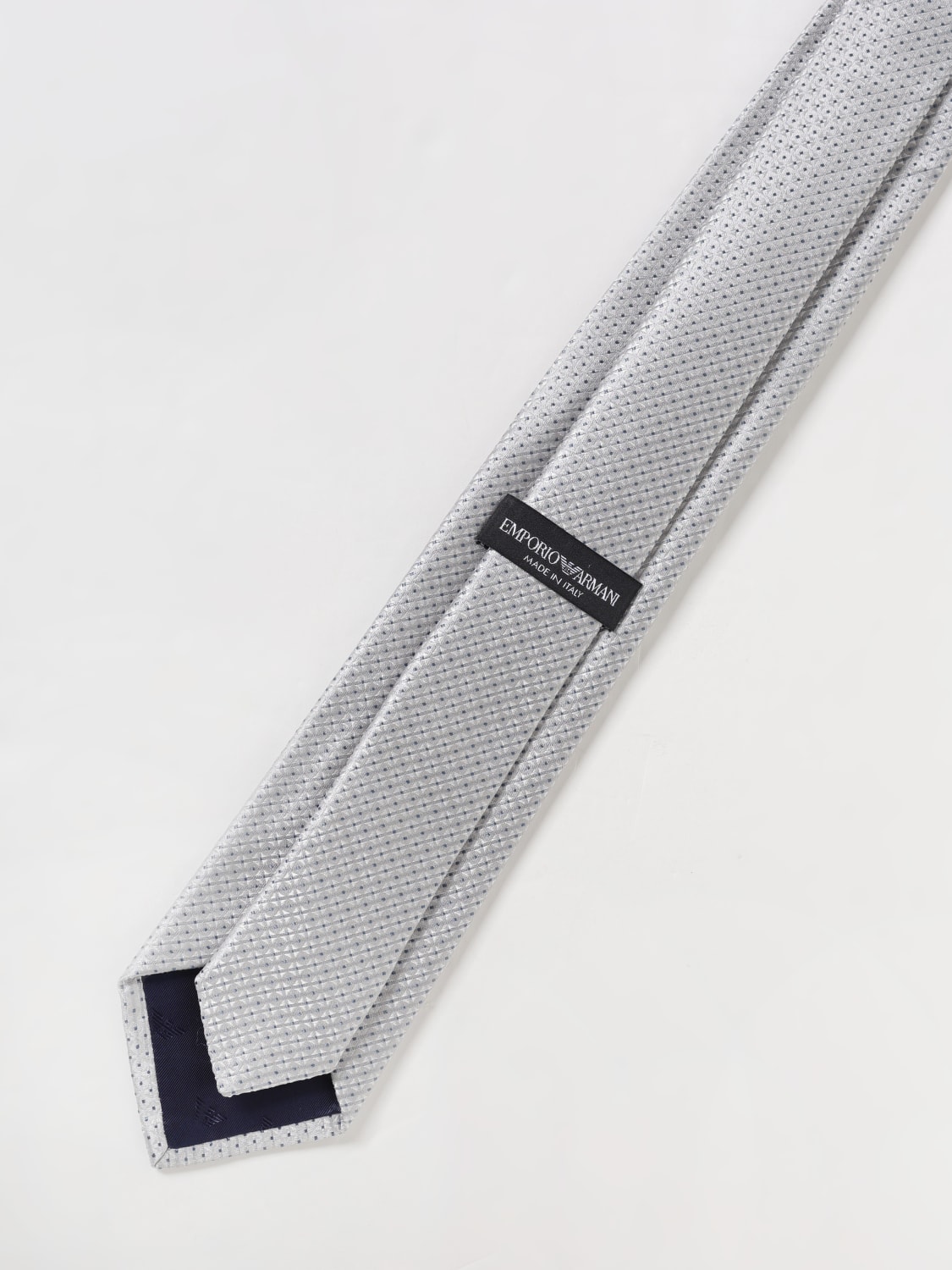 EMPORIO ARMANI ネクタイ: ネクタイ メンズ Emporio Armani, グレー - Img 2