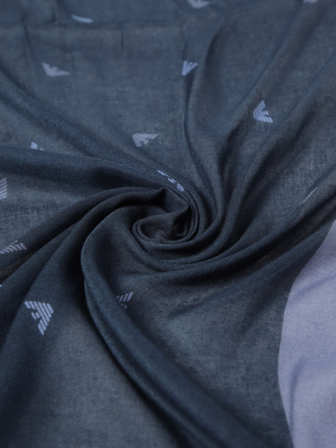 EMPORIO ARMANI SCARF: Neck scarf men Emporio Armani, Blue - Img 3