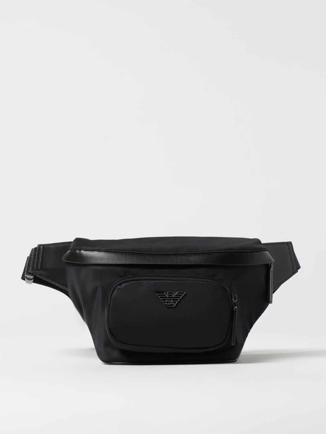 EMPORIO ARMANI 腰包: 手袋 男士 Emporio Armani, 黑色 - Img 1