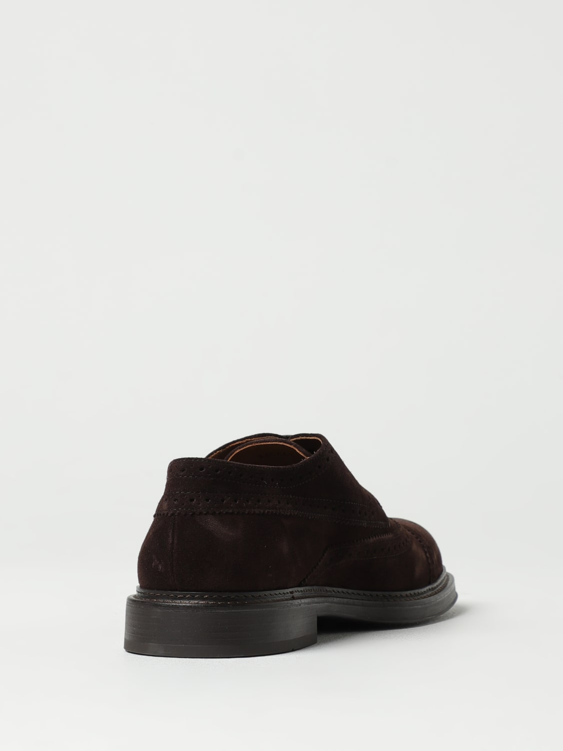 EMPORIO ARMANI CHAUSSURES DE VILLE: Chaussures homme Emporio Armani, Marron - Img 3