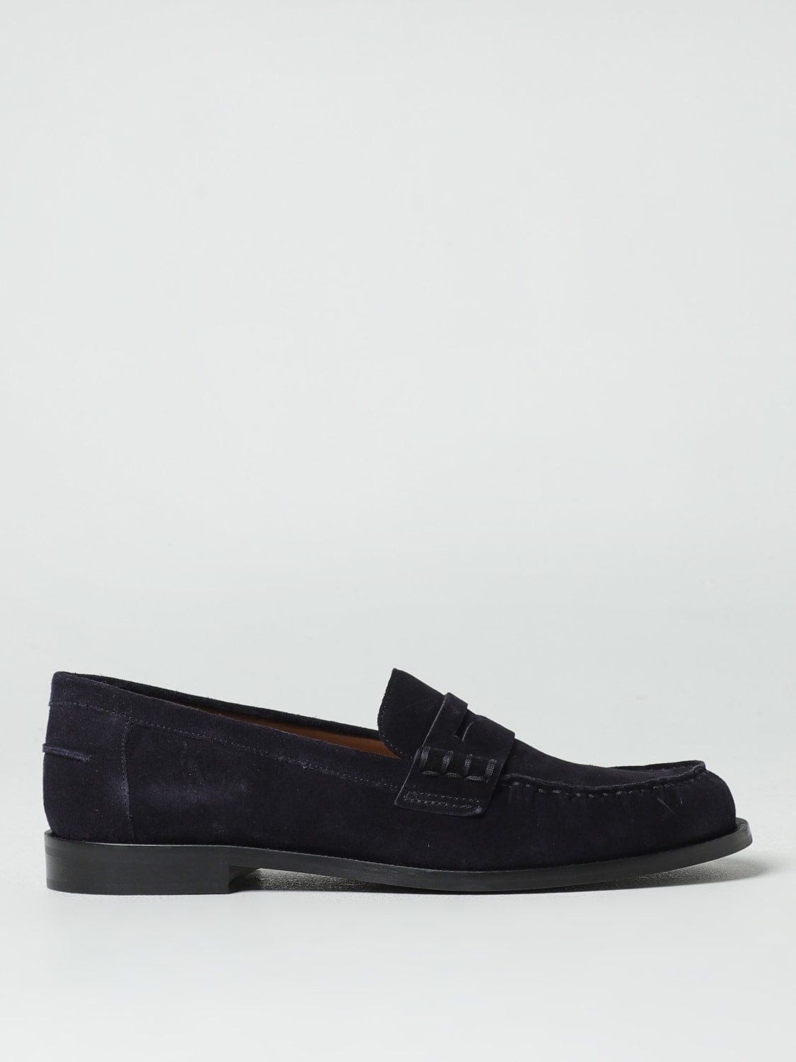EMPORIO ARMANI LOAFERS: Shoes men Emporio Armani, Blue - Img 1