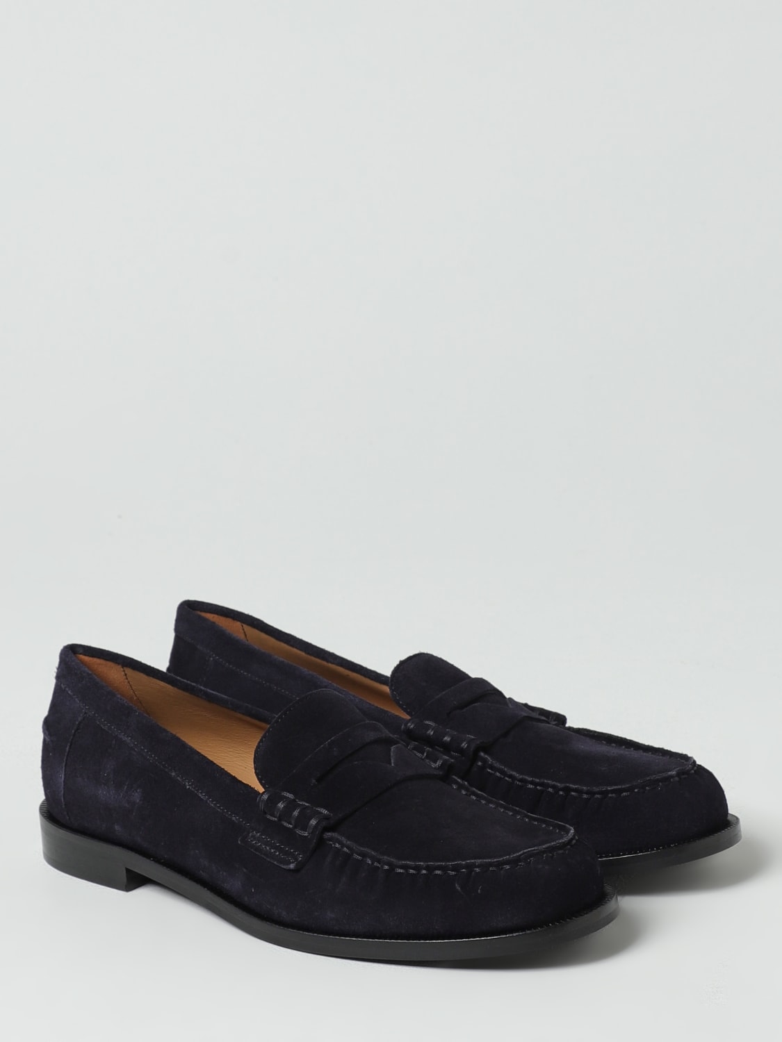 EMPORIO ARMANI LOAFERS: Shoes men Emporio Armani, Blue - Img 2