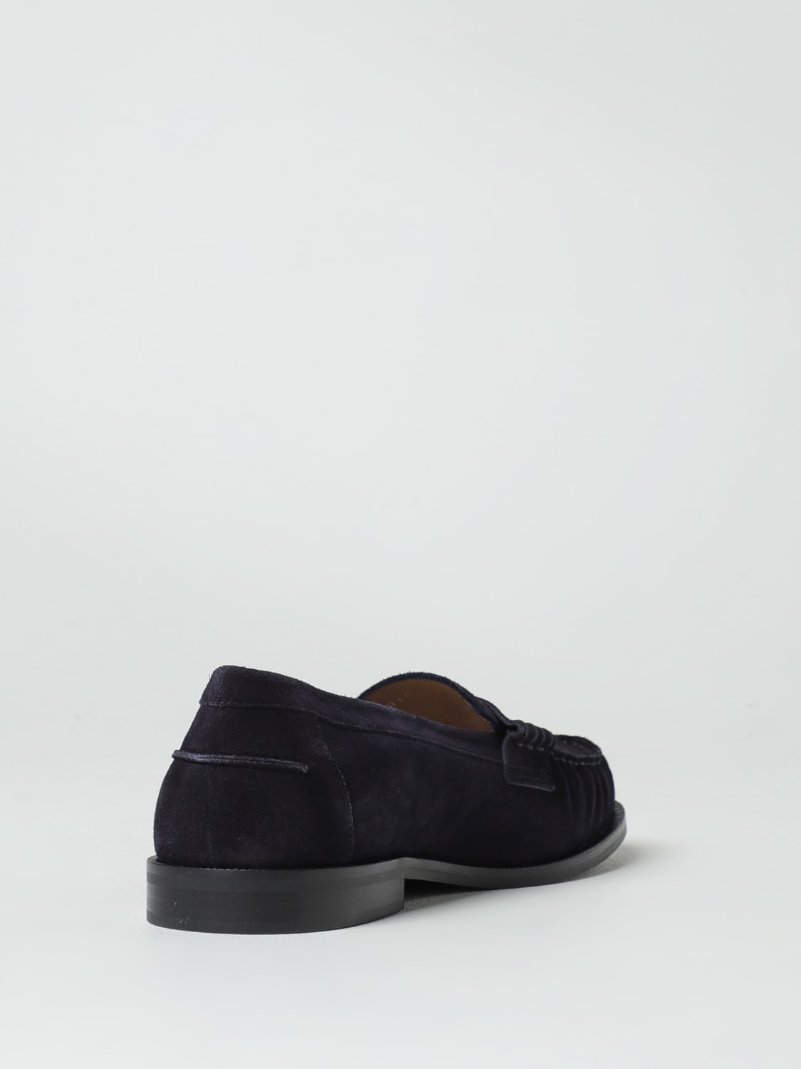 EMPORIO ARMANI LOAFERS: Shoes men Emporio Armani, Blue - Img 3