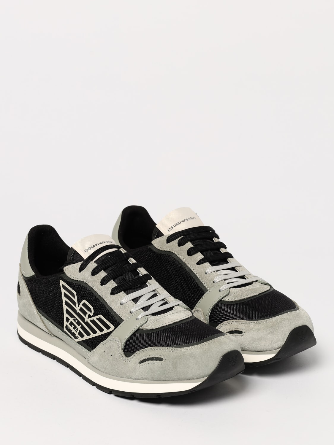 EMPORIO ARMANI SNEAKERS: Sneakers men Emporio Armani, Black - Img 2