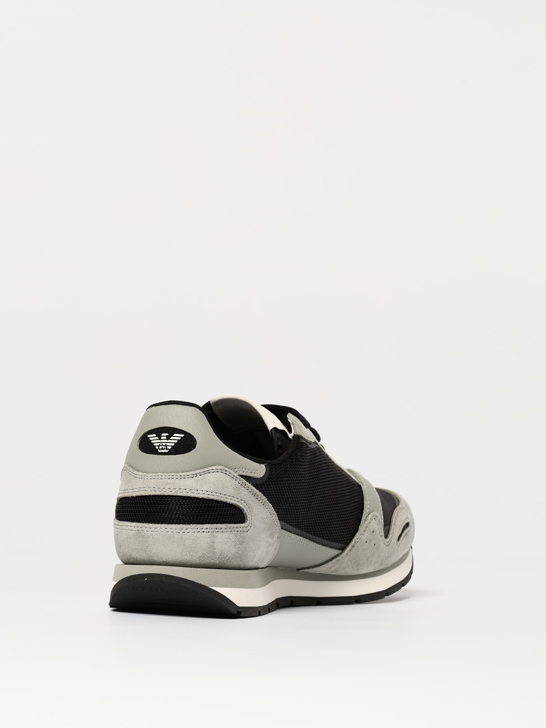 EMPORIO ARMANI SNEAKERS: Sneakers men Emporio Armani, Black - Img 3