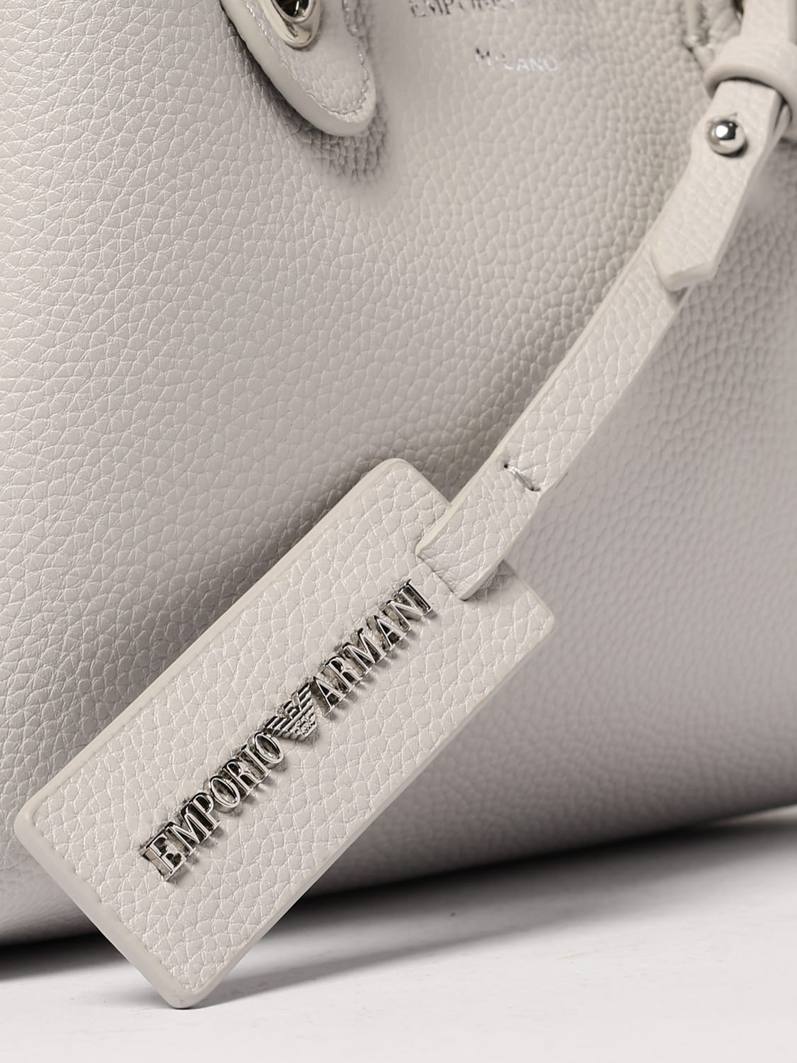 EMPORIO ARMANI: Shoulder bag woman - Pearl | Emporio Armani