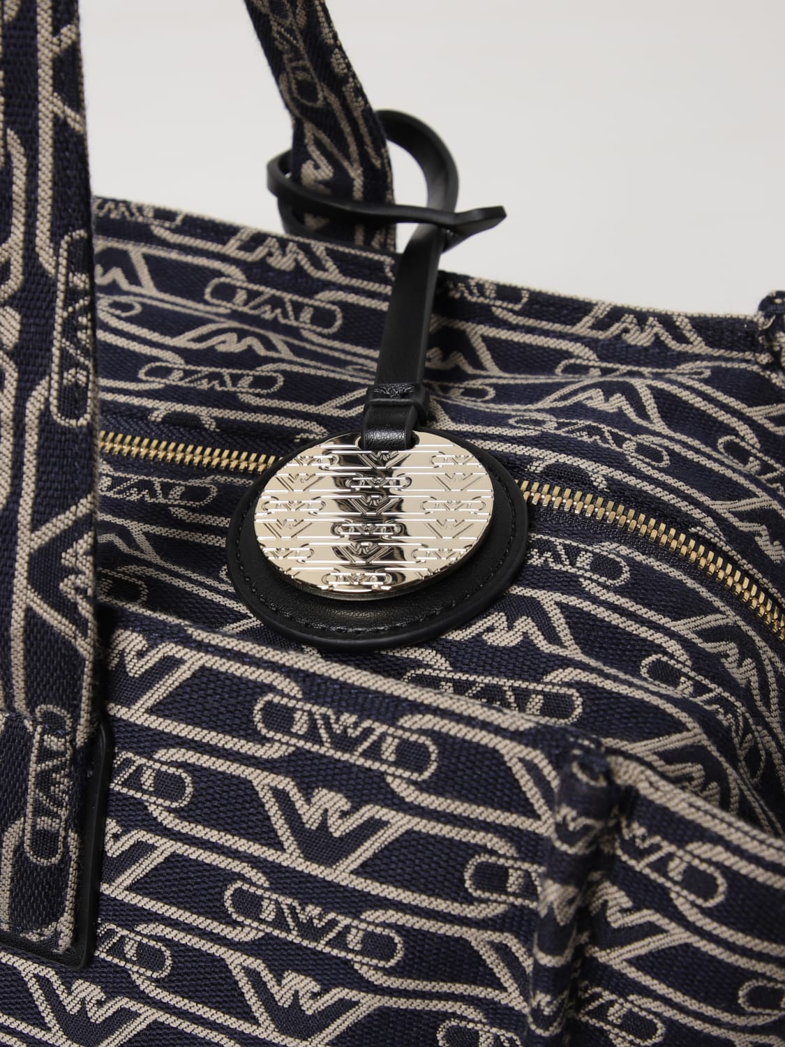 EMPORIO ARMANI BOLSO DE HOMBRO: Bolso de hombro mujer Emporio Armani, Denim - Img 3