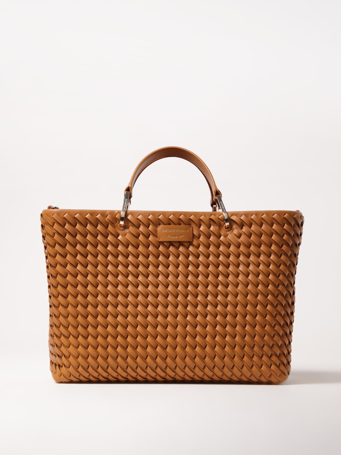 EMPORIO ARMANI TOTE BAG: Shoulder bag woman Emporio Armani, Leather - Img 1