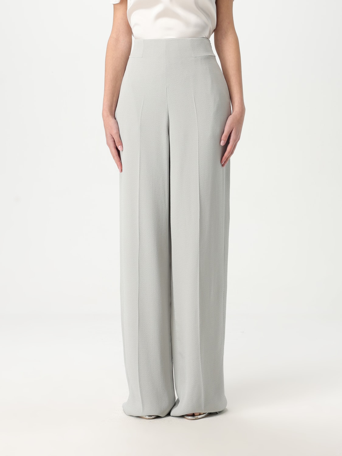 パンツ EMPORIO ARMANI Woman Pants Grey EW001421TE12255 O8002 EMPORIO ARMANI: Pants woman - Grey | Emporio Armani pants