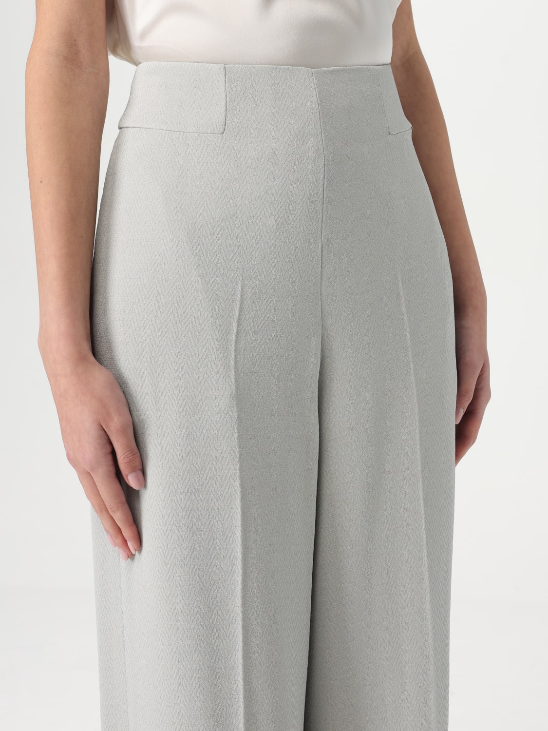 パンツ EMPORIO ARMANI Woman Pants Grey EW001421TE12255 O8002 EMPORIO ARMANI: Pants woman - Grey | Emporio Armani pants