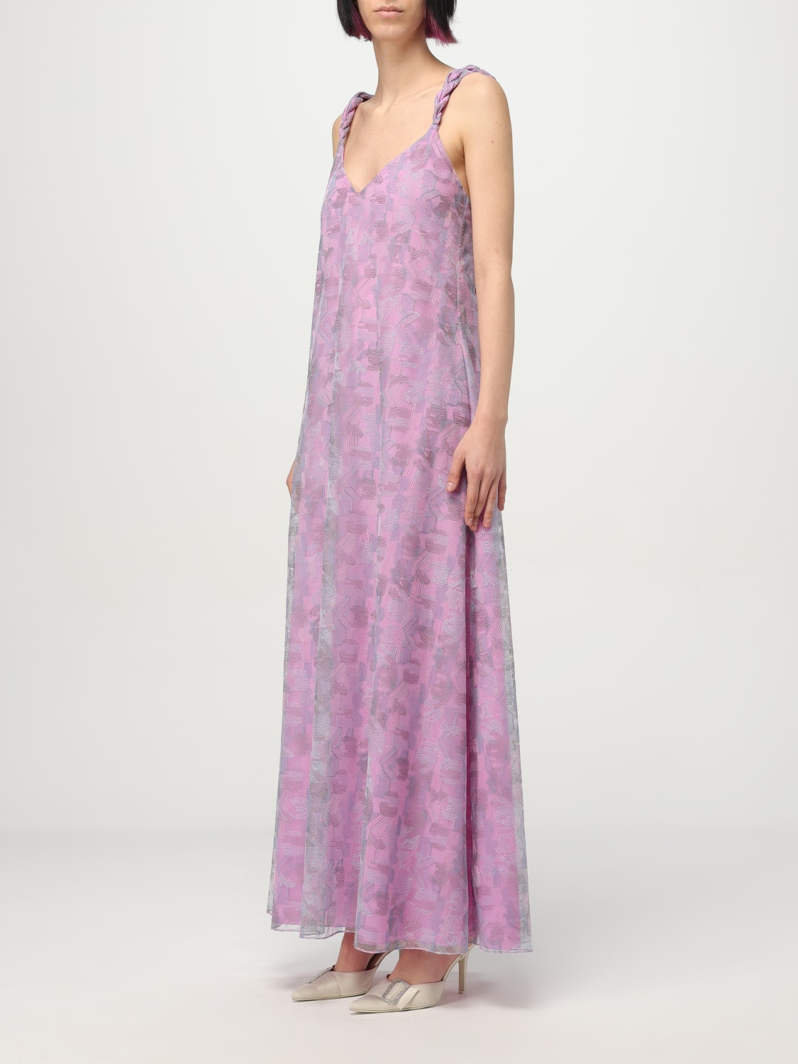 ワンピース EMPORIO ARMANI Woman Dress Pink EW001543TE13530 F8074 EMPORIO ARMANI: Dress woman - Pink | Emporio Armani dress