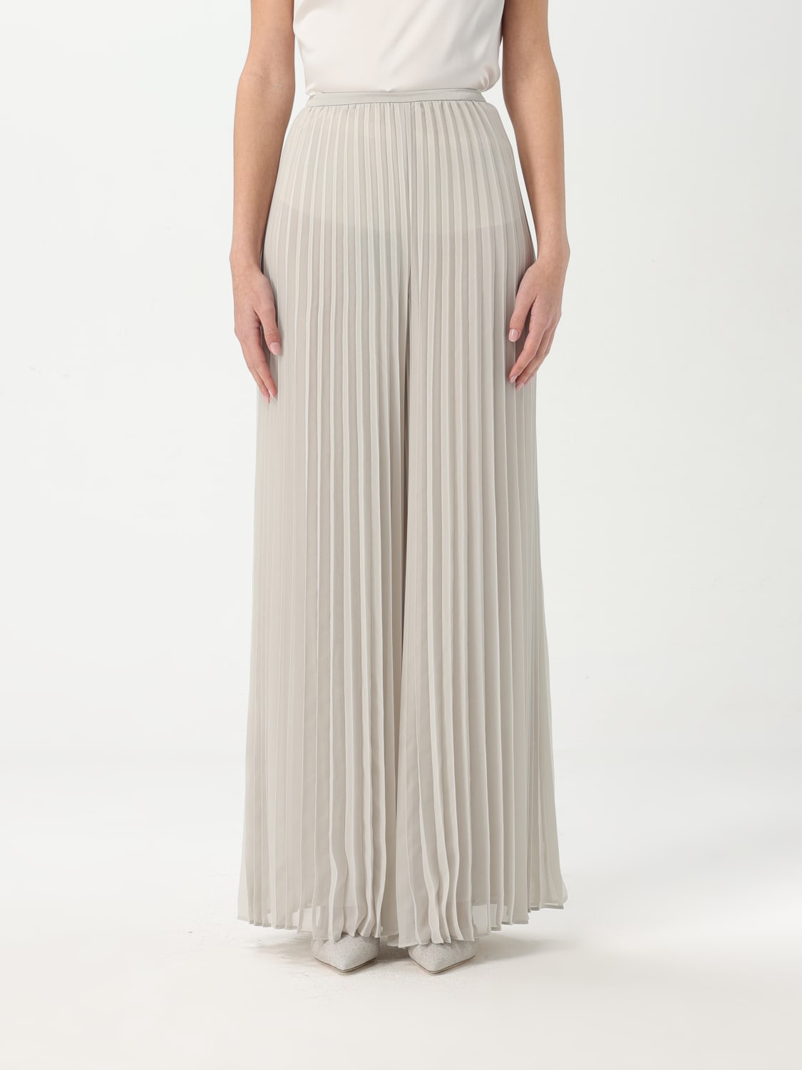 パンツ EMPORIO ARMANI Woman Pants Natural EW000840AF10209 U8011 EMPORIO ARMANI: Pants woman - Natural | Emporio Armani pants