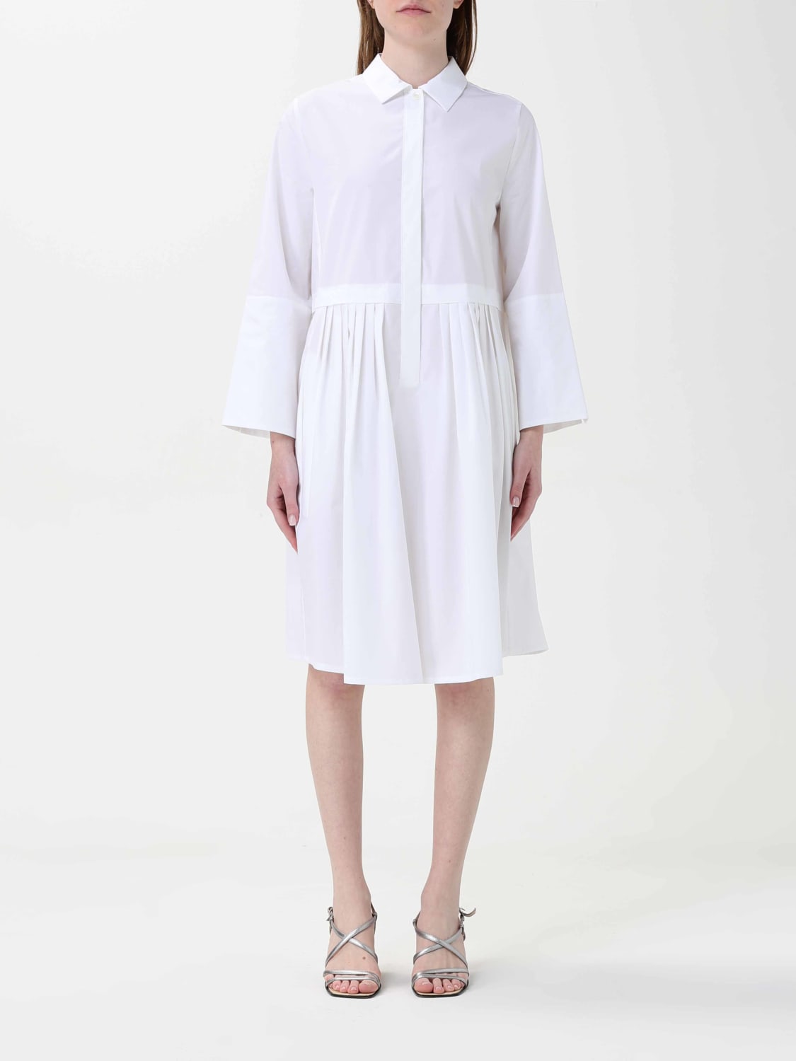 EMPORIO ARMANI ABITO: Abito Emporio Armani in cotone , Bianco - Img 1