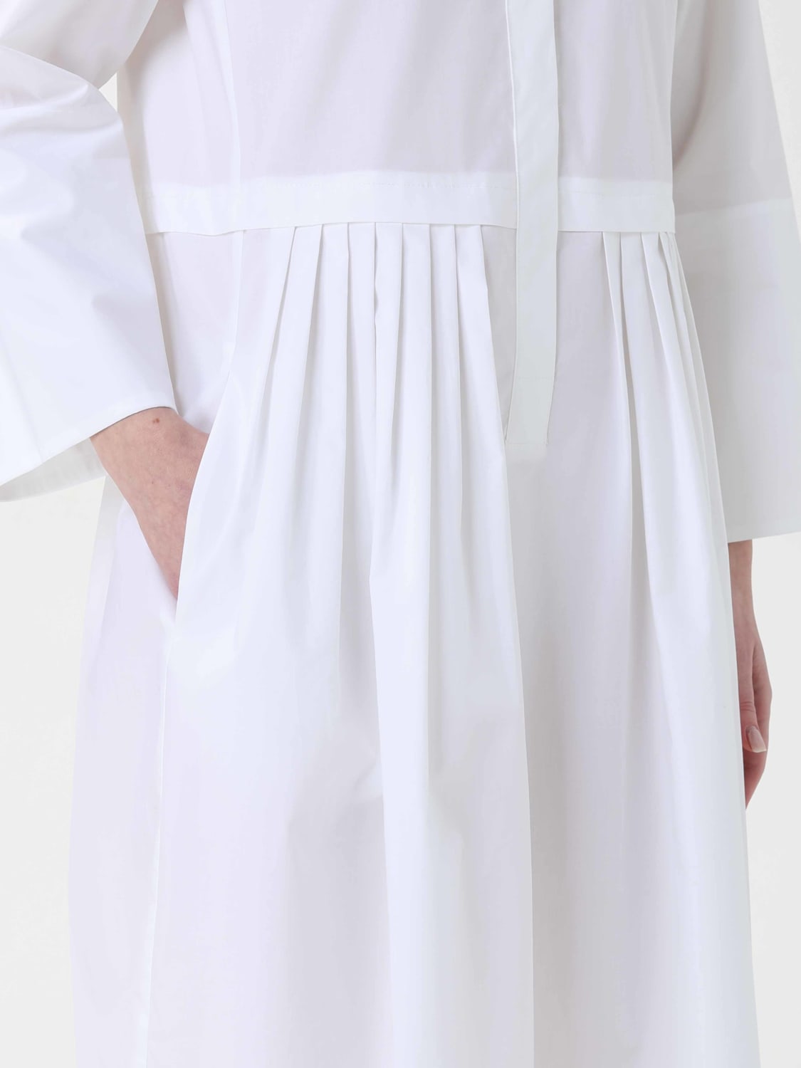 EMPORIO ARMANI ABITO: Abito Emporio Armani in cotone , Bianco - Img 3