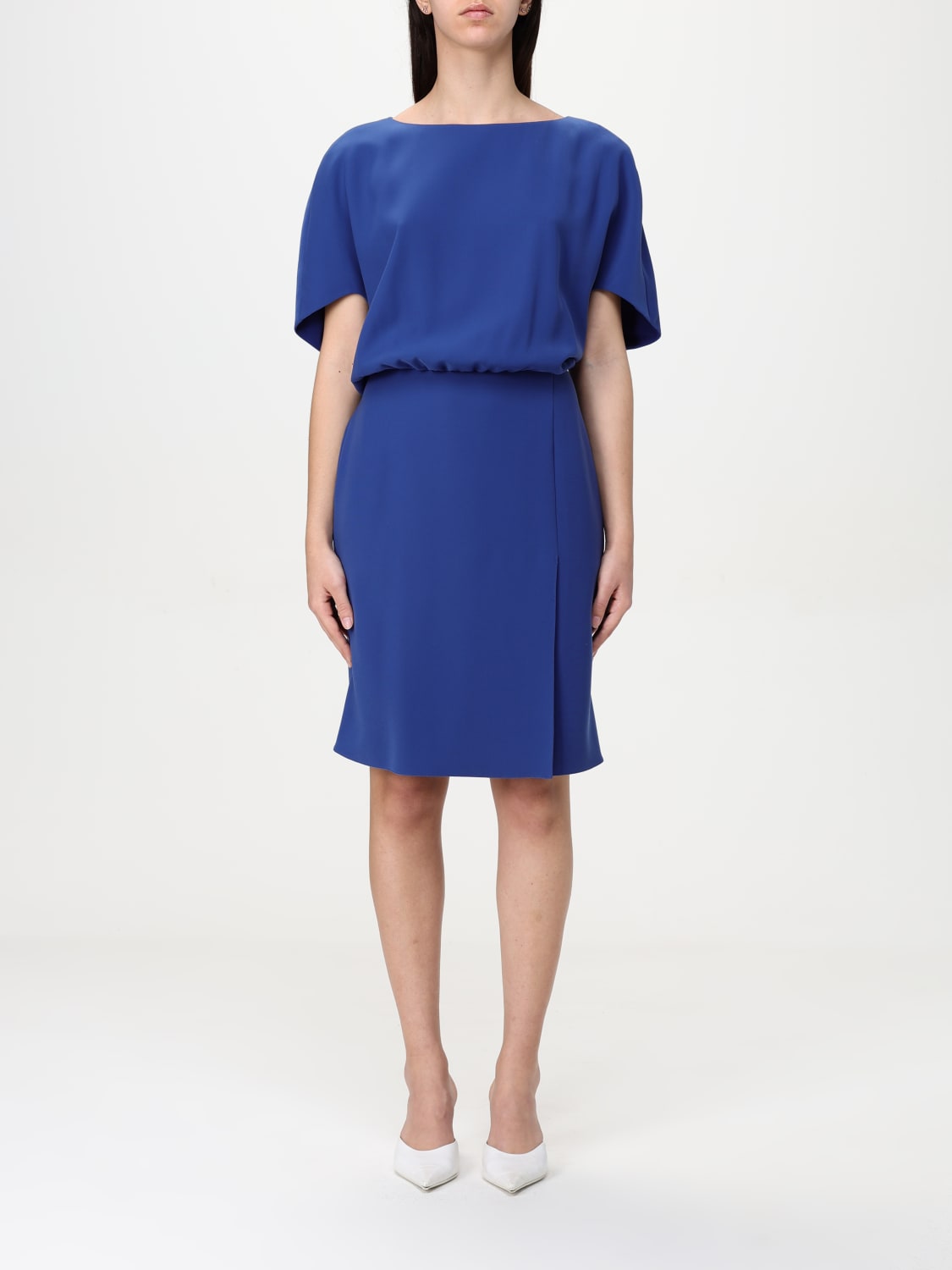 ワンピース EMPORIO ARMANI Woman Dress Blue EW000829AF10206 UB115 EMPORIO ARMANI: Dress woman - Blue | Emporio Armani dress