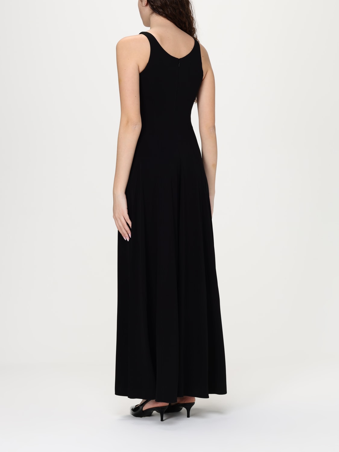 ワンピース EMPORIO ARMANI Woman Dress Black EW001697AF15119 UC001 Emporio Armani Off-the-Shoulder Dress | Bloomingdale's