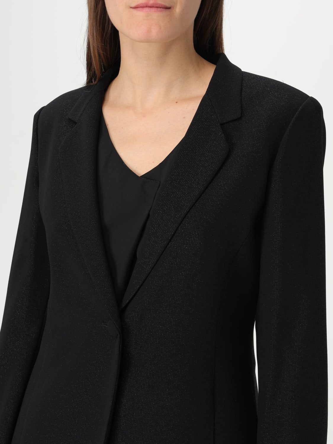 アウターその他 EMPORIO ARMANI Woman Blazer Black EW002206AF12528 UC001 EMPORIO ARMANI: Blazer woman - Black | Emporio Armani blazer
