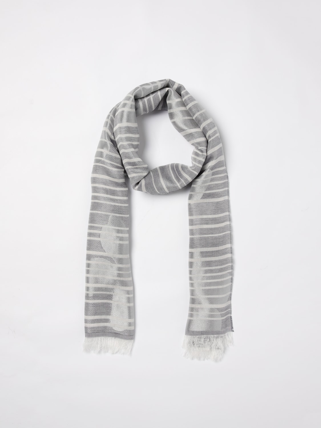 スカーフ EMPORIO ARMANI Woman Neck scarf Denim EW001919AF15834 U8052 EMPORIO ARMANI: Neck scarf woman - Denim | Emporio Armani