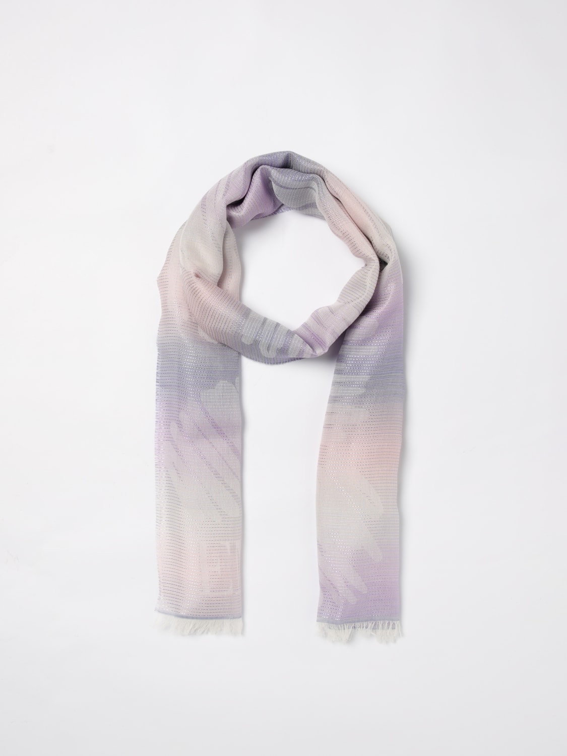 スカーフ EMPORIO ARMANI Woman Scarf Lilac EW001873AF15681 FA001 EMPORIO ARMANI: Neck scarf woman - Lilac | Emporio Armani