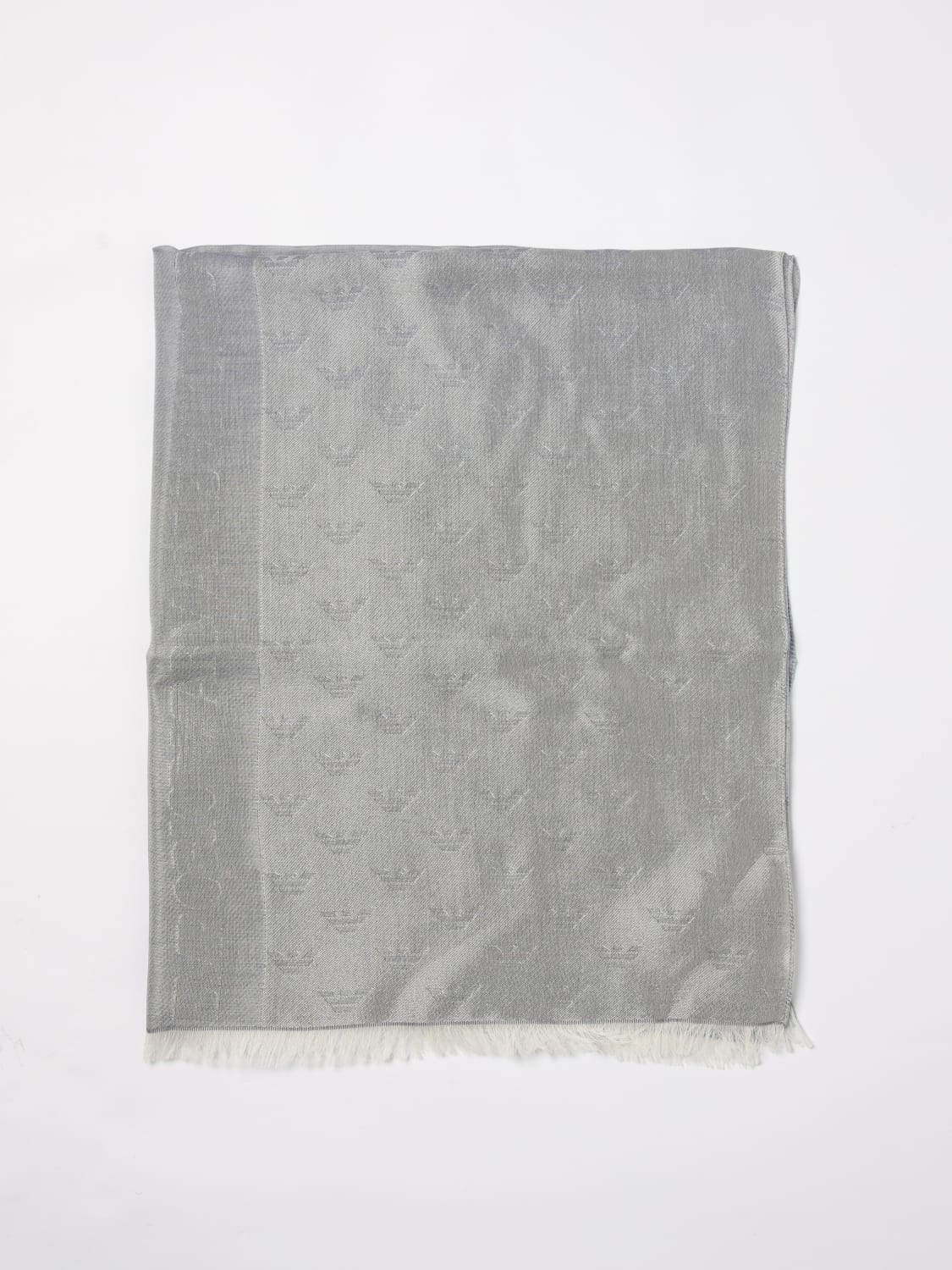 スカーフ EMPORIO ARMANI Woman Neck scarf Grey EW001864AF15673 F8044 EMPORIO ARMANI: Neck scarf woman - Grey | Emporio Armani