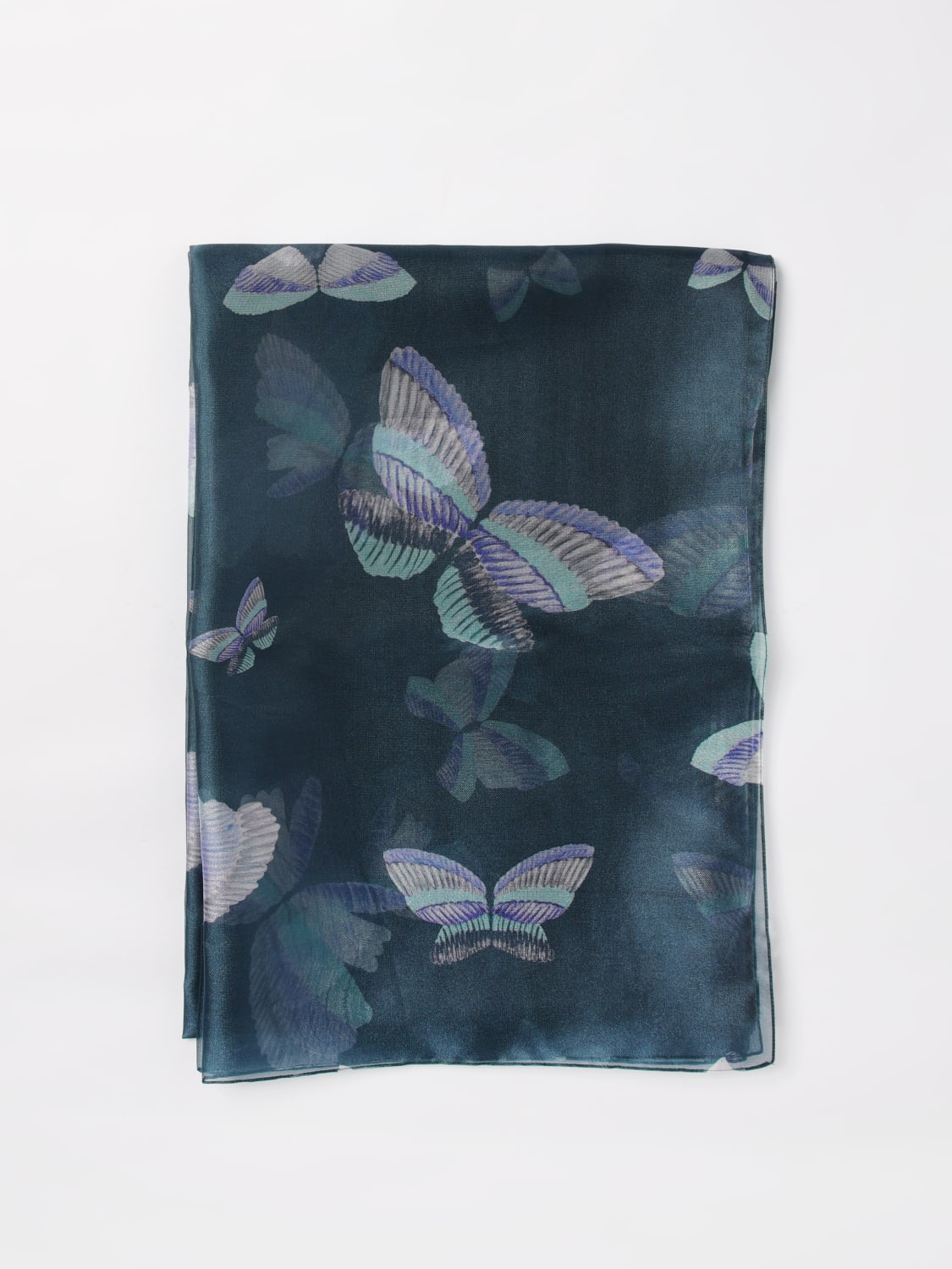 スカーフ EMPORIO ARMANI Woman Neck scarf Green EW002074AF16534 FB021 EMPORIO ARMANI: Neck scarf woman - Green | Emporio Armani
