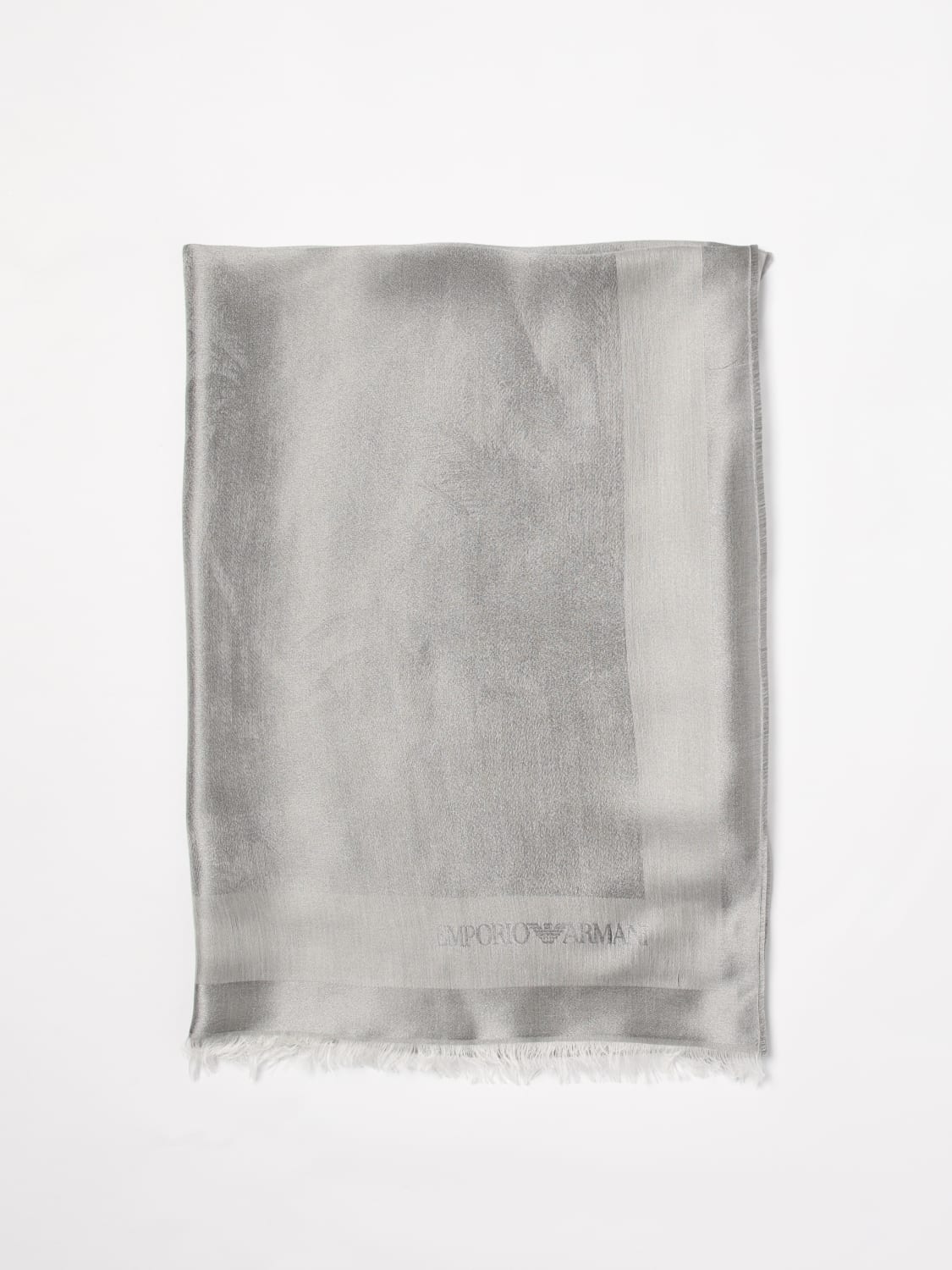 スカーフ EMPORIO ARMANI Woman Neck scarf Blue EW001434AF14613 UB092 EMPORIO ARMANI: Neck scarf woman - Grey | Emporio Armani