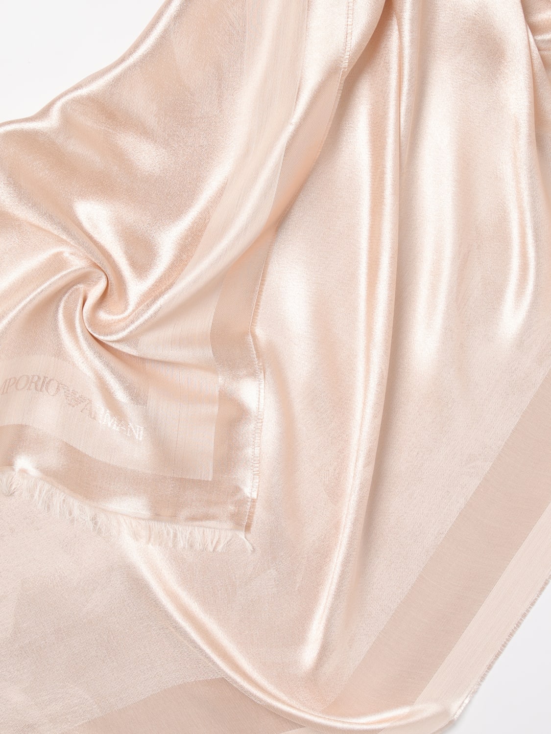 スカーフ EMPORIO ARMANI Woman Neck scarf Beige EW001434AF14613 UA205 EMPORIO ARMANI: Neck scarf woman - Beige | Emporio Armani
