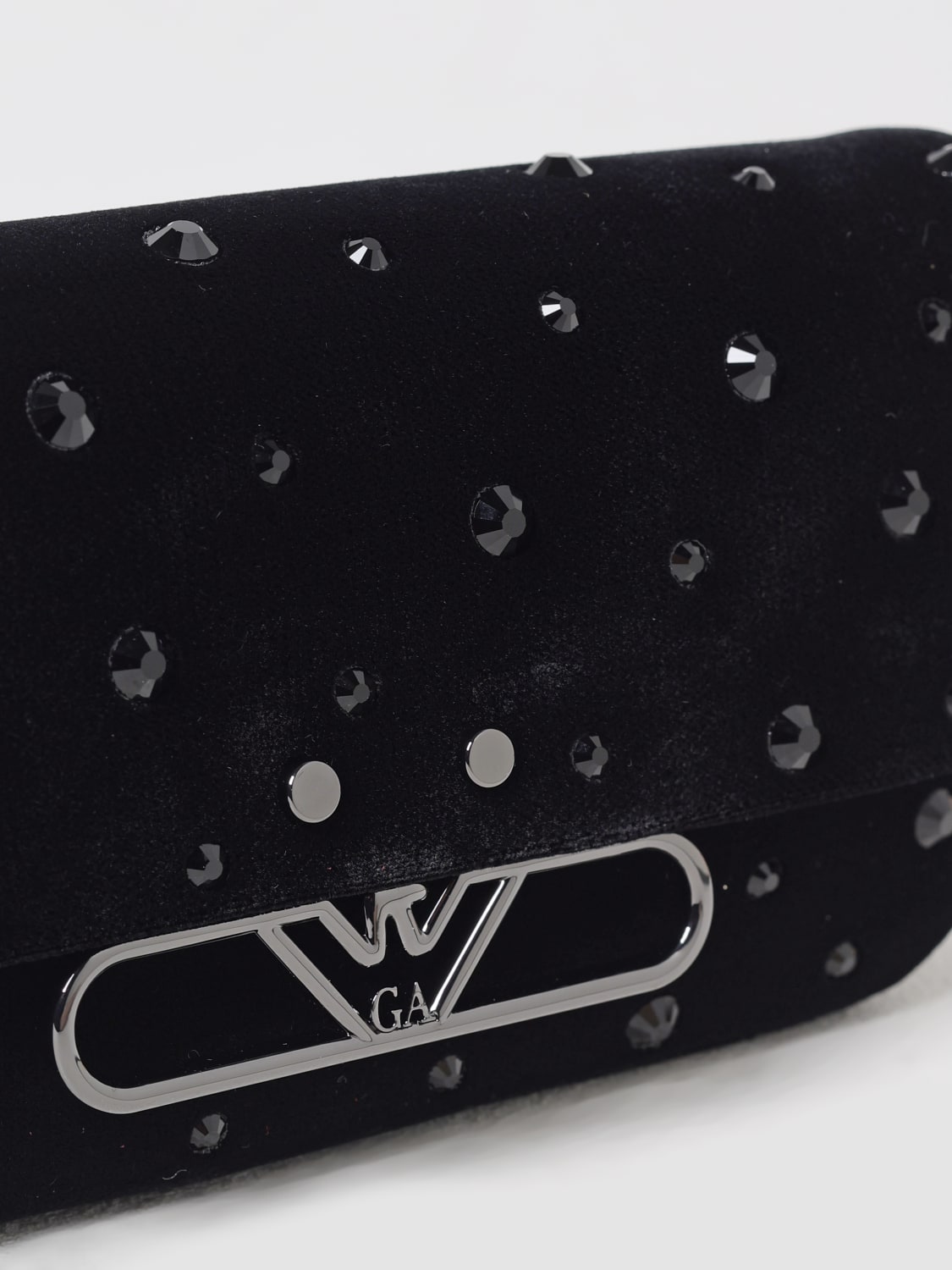 EMPORIO ARMANI MINI BAG: Shoulder bag woman Emporio Armani, Black - Img 3