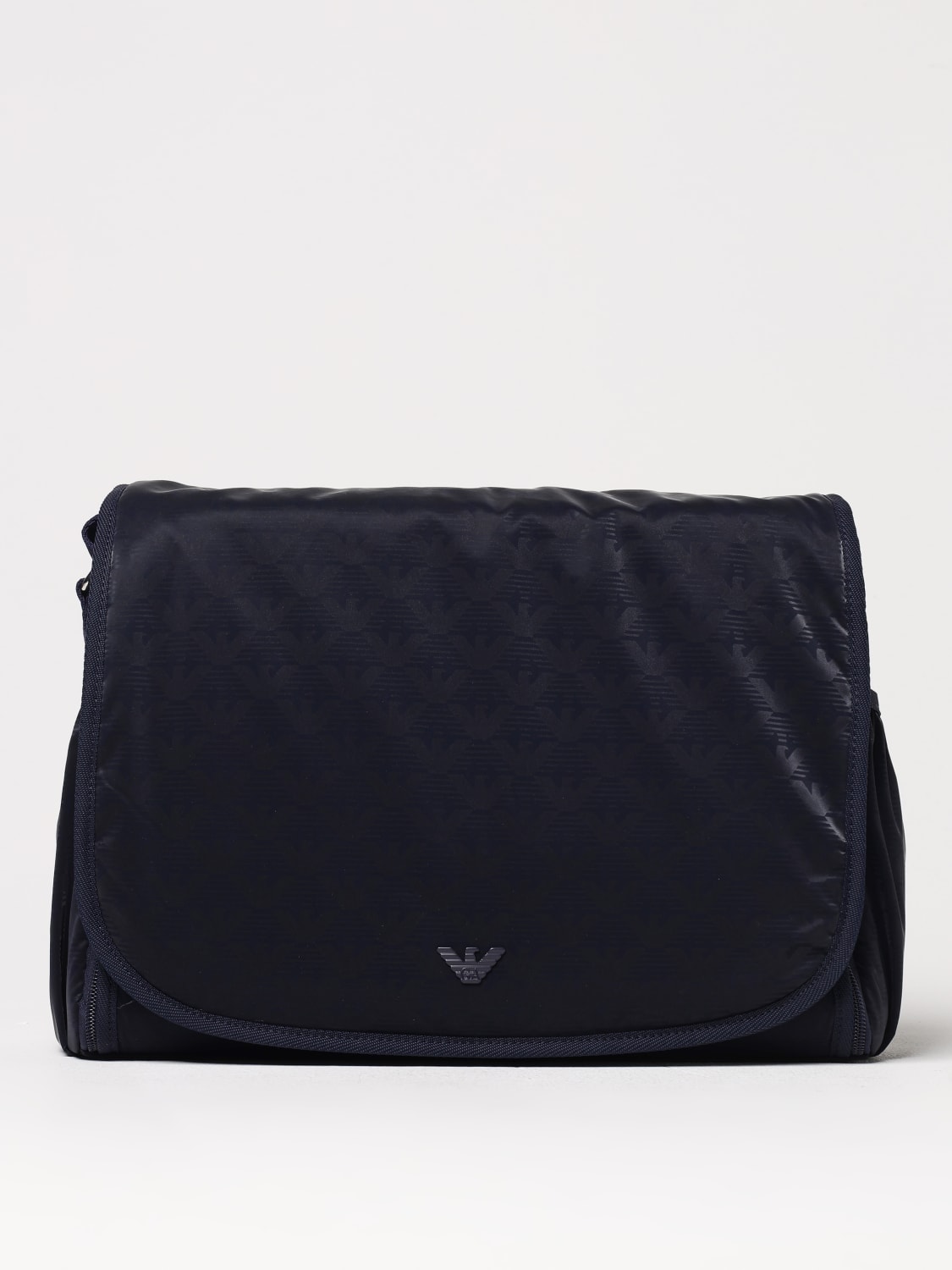 EMPORIO ARMANI BLANKET SET: Bag kids Emporio Armani, Blue - Img 1