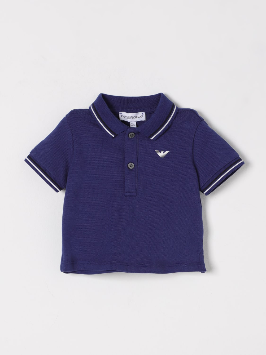 EMPORIO ARMANI CAMISETA: Camiseta niños Emporio Armani, Royal Blue - Img 1