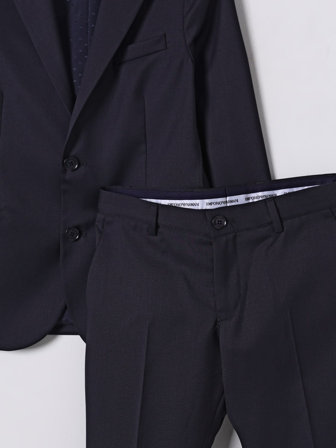 EMPORIO ARMANI SUIT: Emporio Armani boys' set, Blue - Img 3