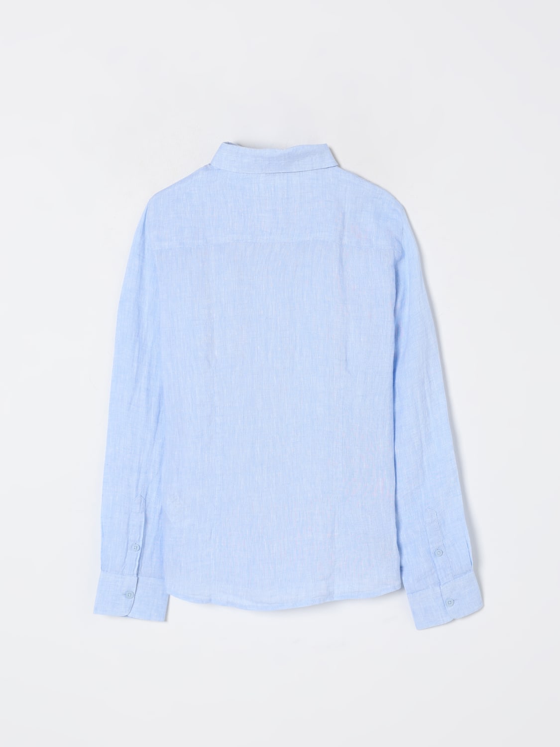 EMPORIO ARMANI SHIRT: Shirt kids Emporio Armani, Blue - Img 2