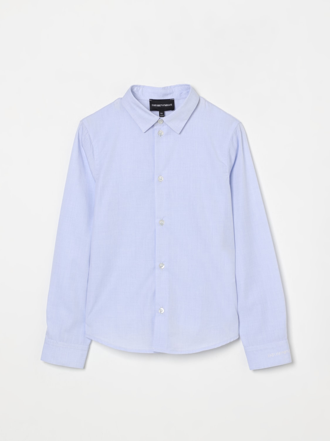 EMPORIO ARMANI シャツ: シャツ ボーイ Emporio Armani, アジュール - Img 1