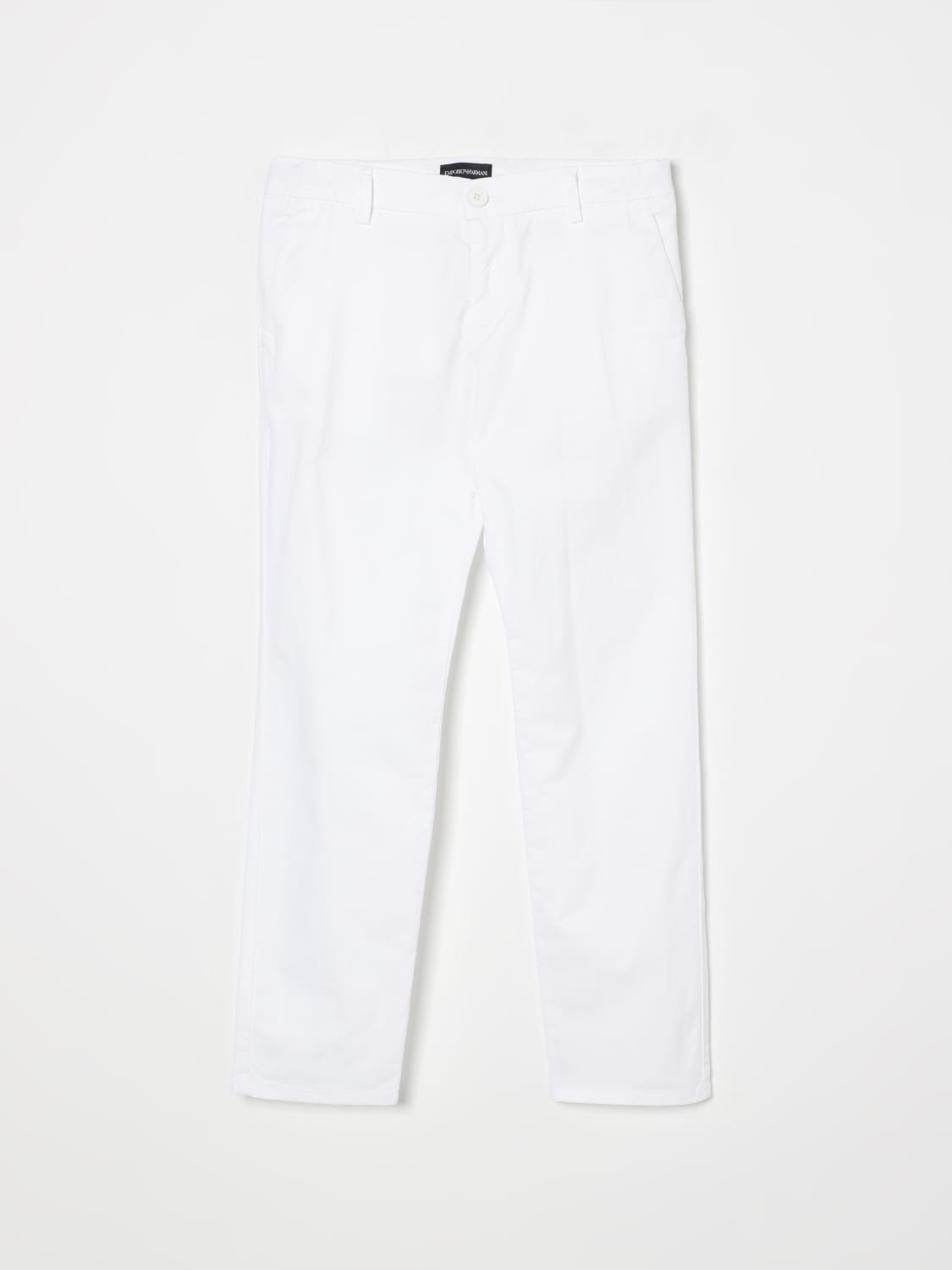 EMPORIO ARMANI PANTS: Pants kids Emporio Armani, White - Img 1