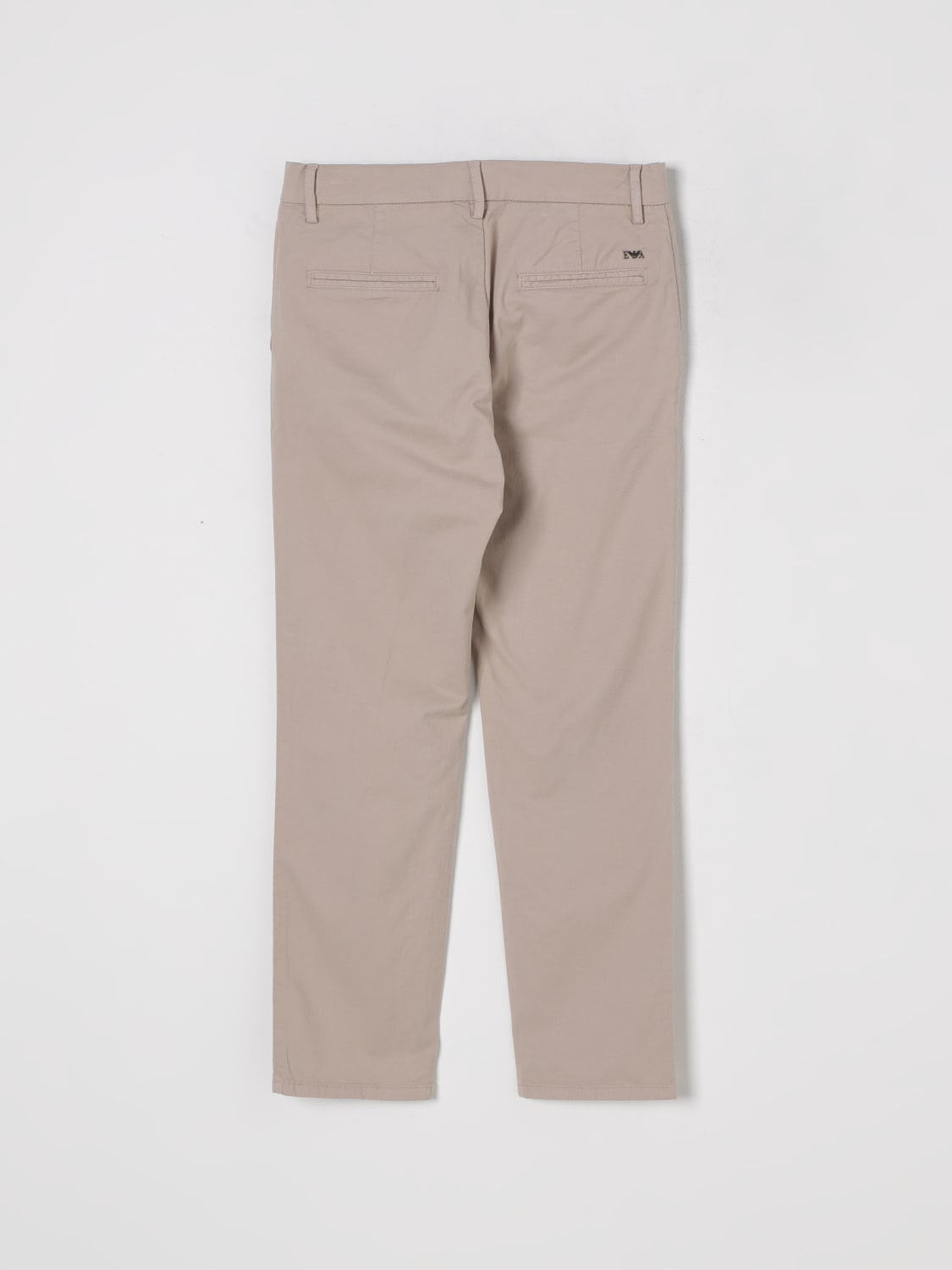 EMPORIO ARMANI PANTS: Pants kids Emporio Armani, Beige - Img 2