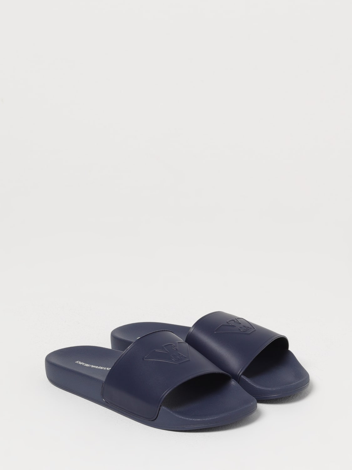 EMPORIO ARMANI ZAPATOS: Zapatos niños Emporio Armani, Azul Oscuro - Img 2