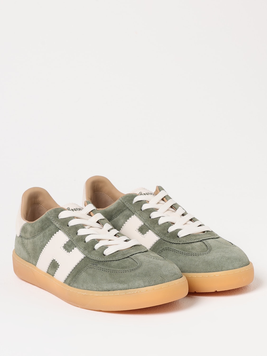 HOGAN: Sneakers men - Green | Hogan sneakers HXM6470FB60U3U