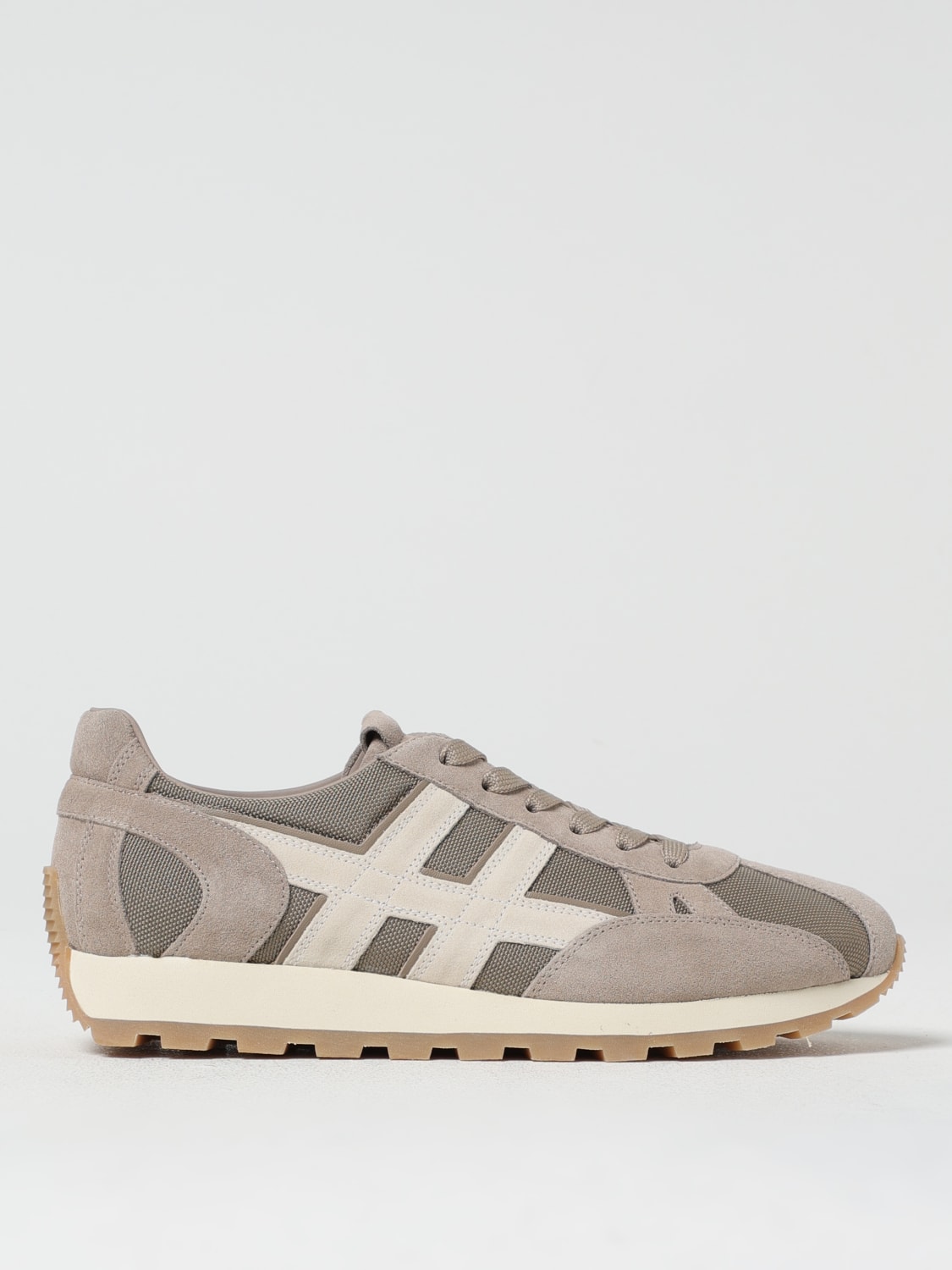 HOGAN: Sneakers men - Beige | Hogan sneakers HXM6710FQ80U6A