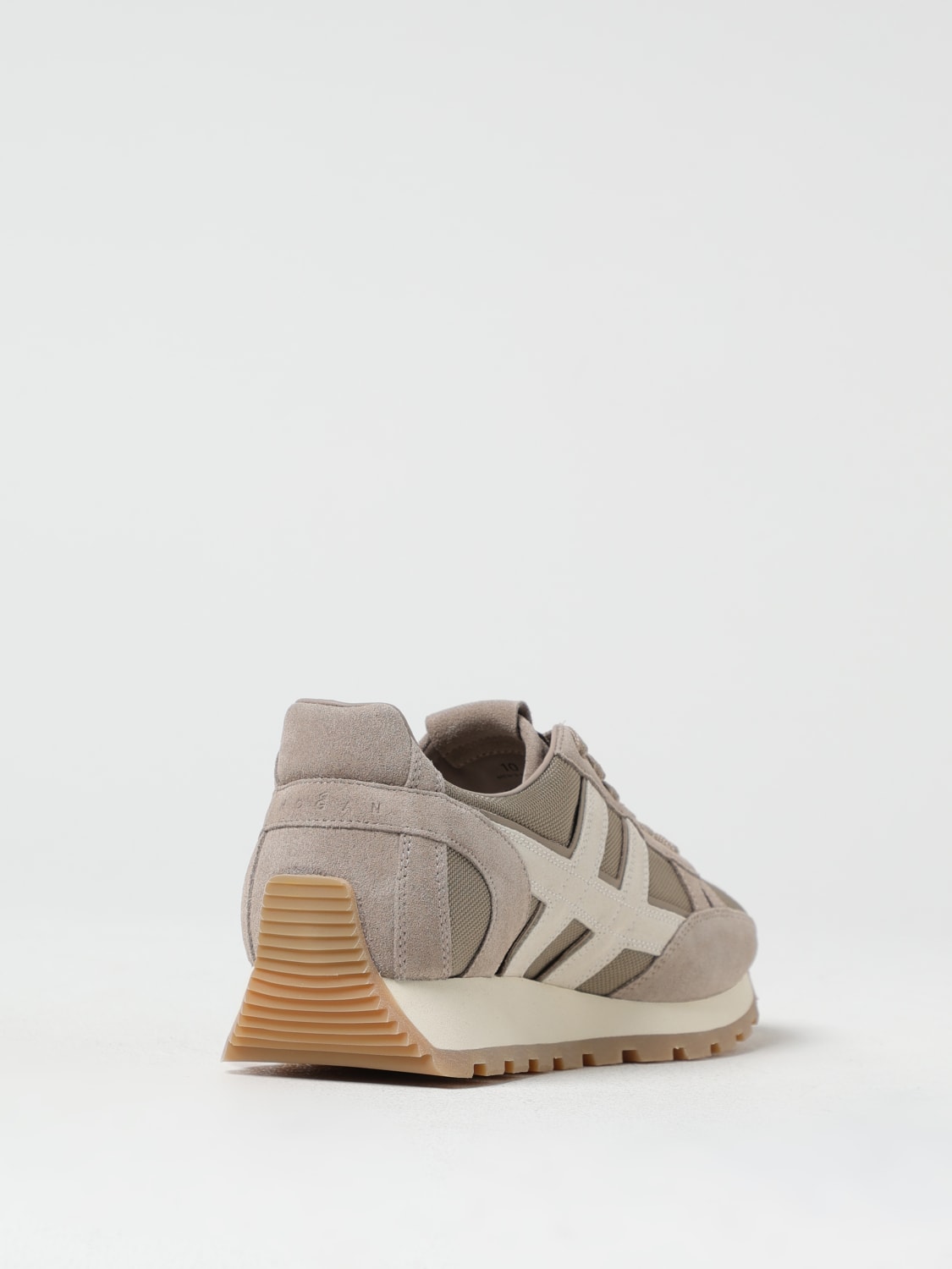 HOGAN: Sneakers men - Beige | Hogan sneakers HXM6710FQ80U6A