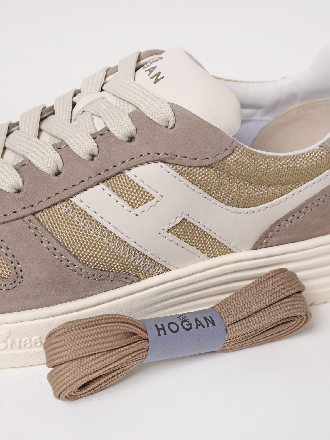 スニーカー HOGAN Men Sneakers HXM6300FG70U3V0SA7 Beige HOGAN: Sneakers men - Sand | Hogan sneakers HXM6300FG70U3V