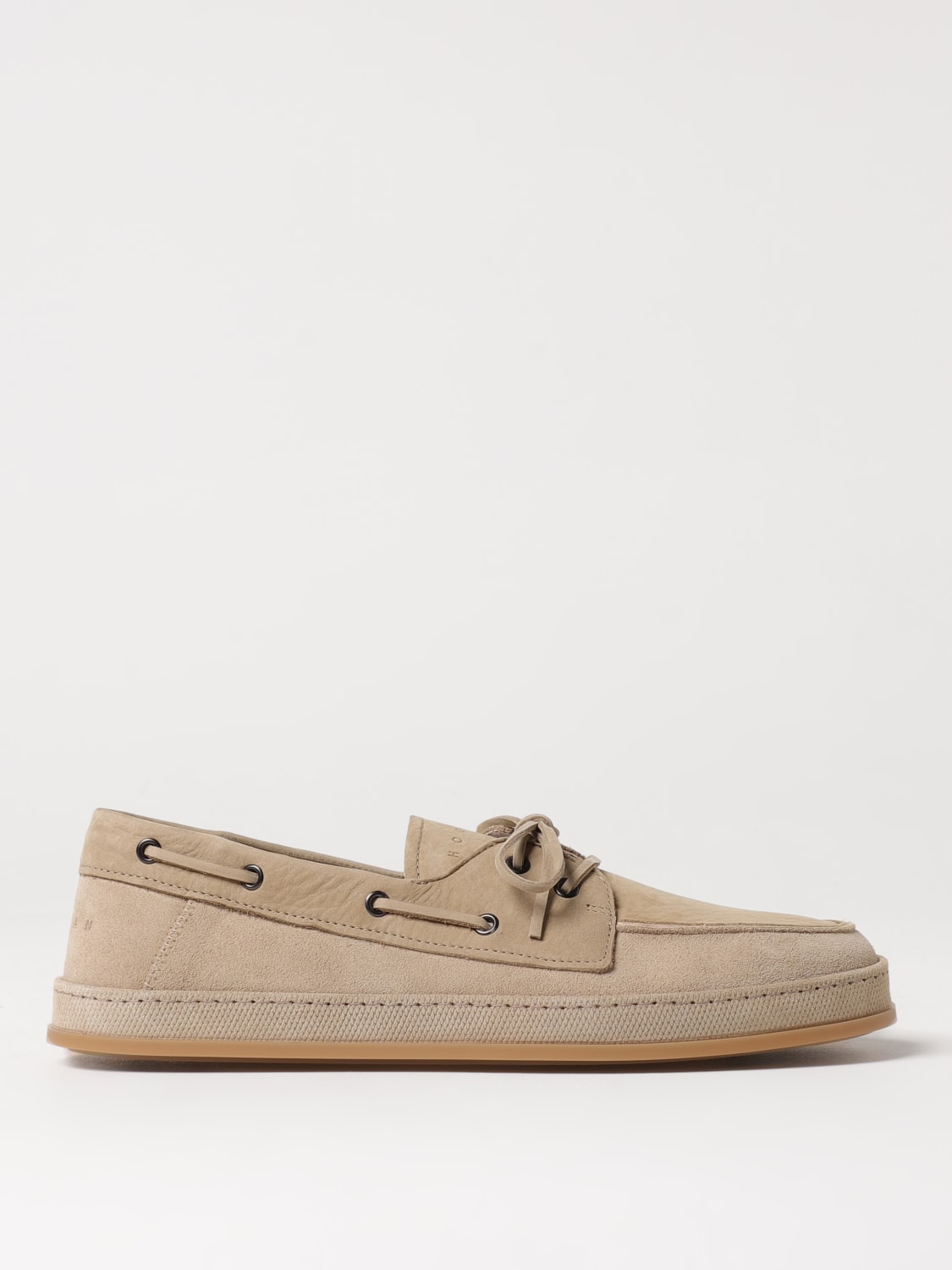 HOGAN LOAFERS: Shoes men Hogan, Beige - Img 1