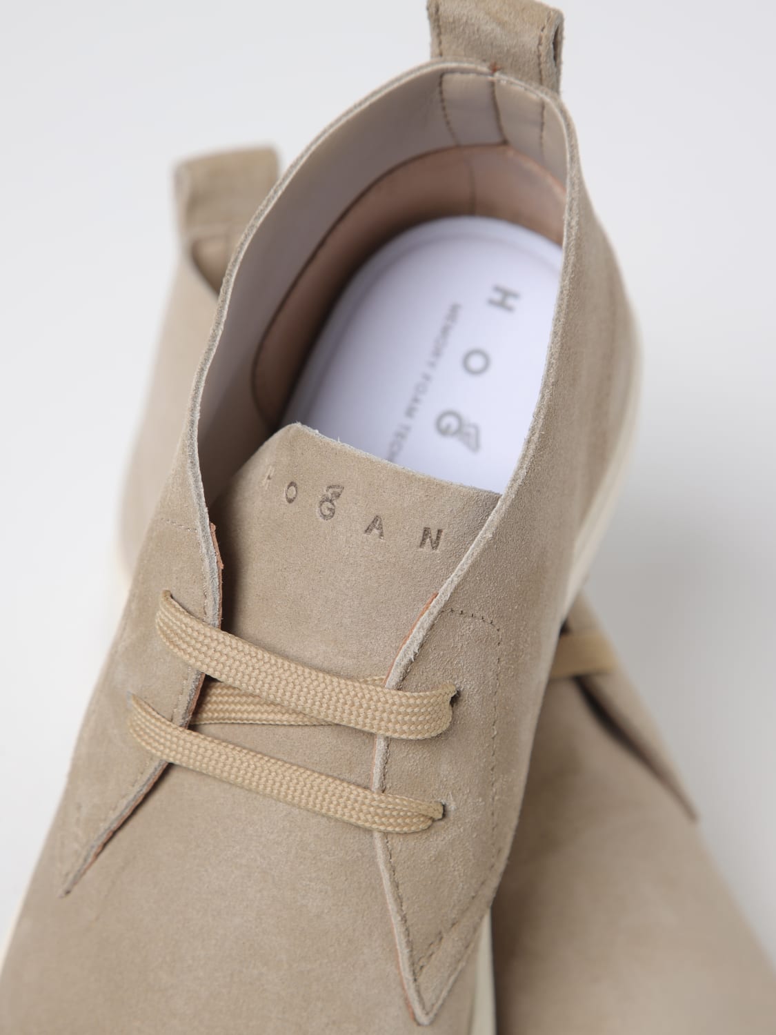 スニーカー HOGAN Men Sneakers Beige HXM6680FN90I9S C803 HOGAN: Shoes men - Beige | Hogan sneakers HXM6680FN90I9S