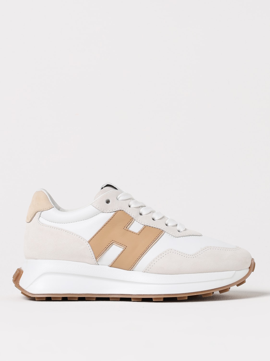 HOGAN SNEAKERS: Sneakers H641 Hogan in pelle , Bianco - Img 1