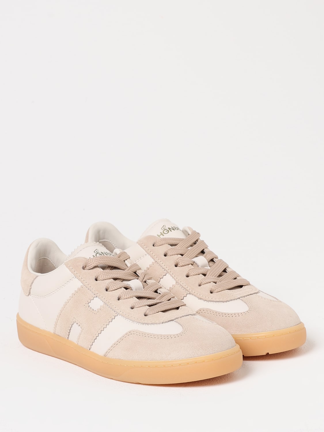 HOGAN SNEAKERS: Sneakers woman Hogan, Beige - Img 2