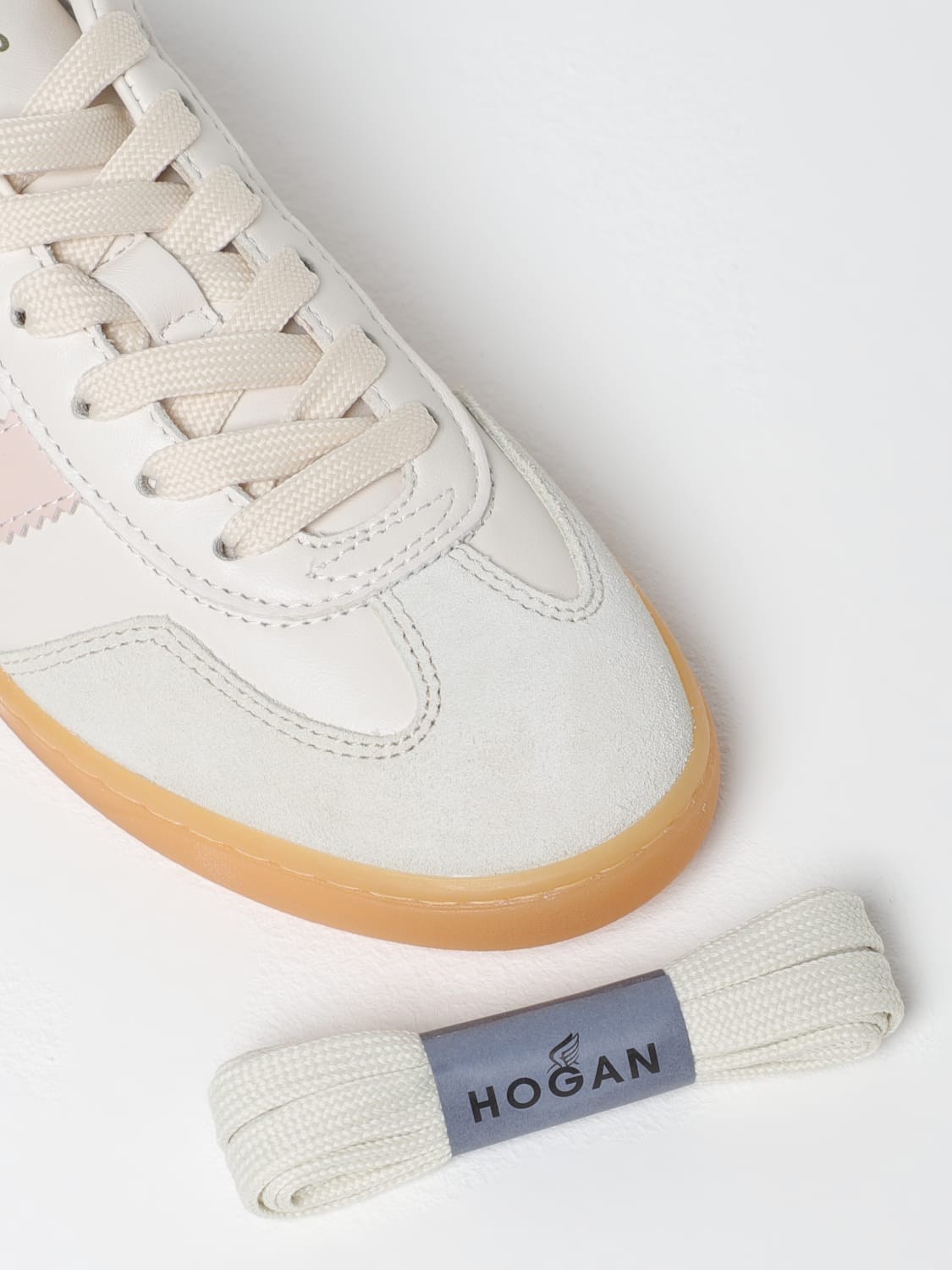 スニーカー HOGAN Woman Sneakers Pink HXW6470FB60QDA 0CA7 HOGAN: Sneakers woman - Pink | Hogan sneakers HXW6470FB60QDA