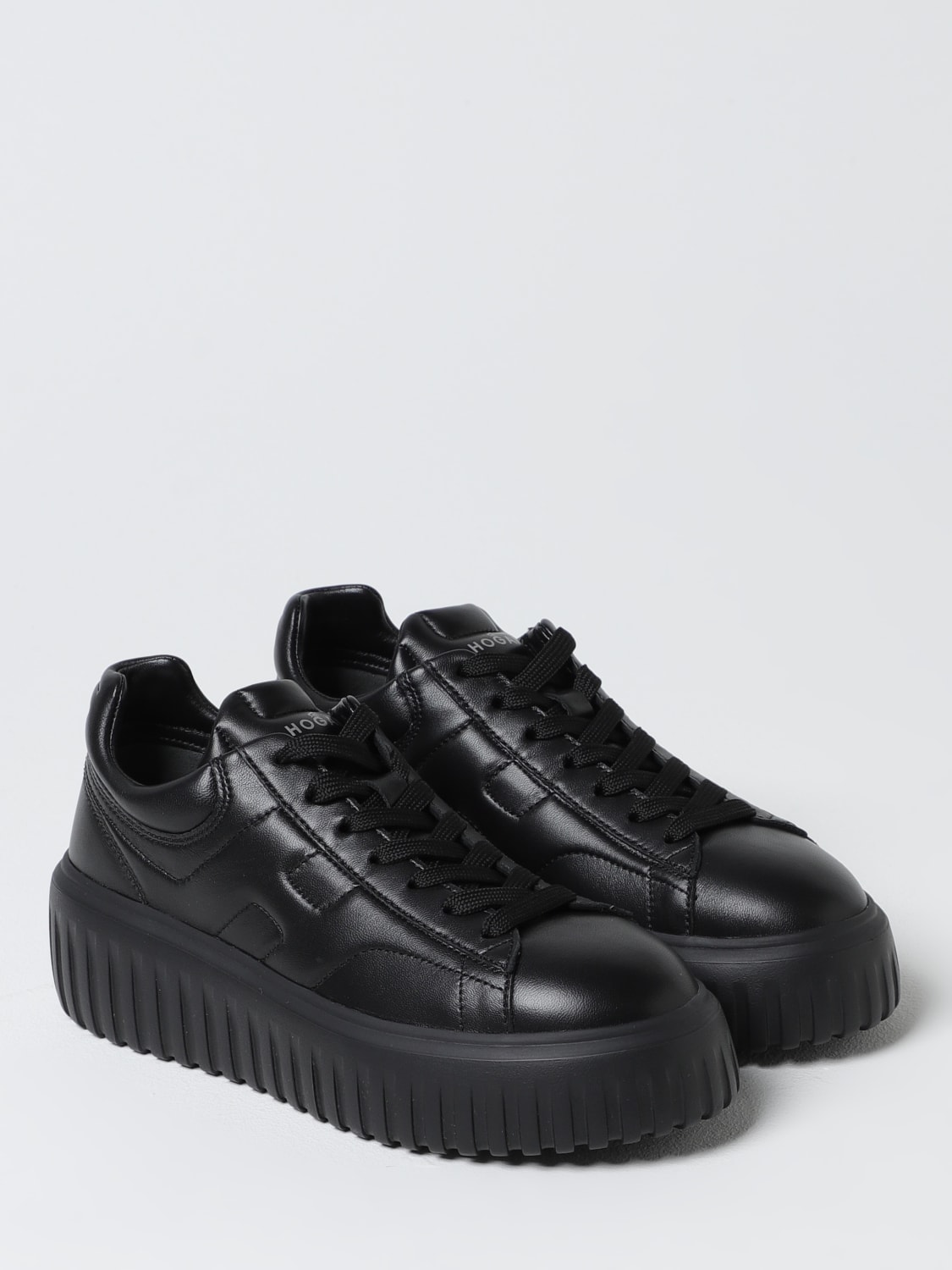 スニーカー HOGAN Woman Sneakers Black HXW6450FC60LE9 9999 HOGAN: Sneakers woman - Black | Hogan sneakers