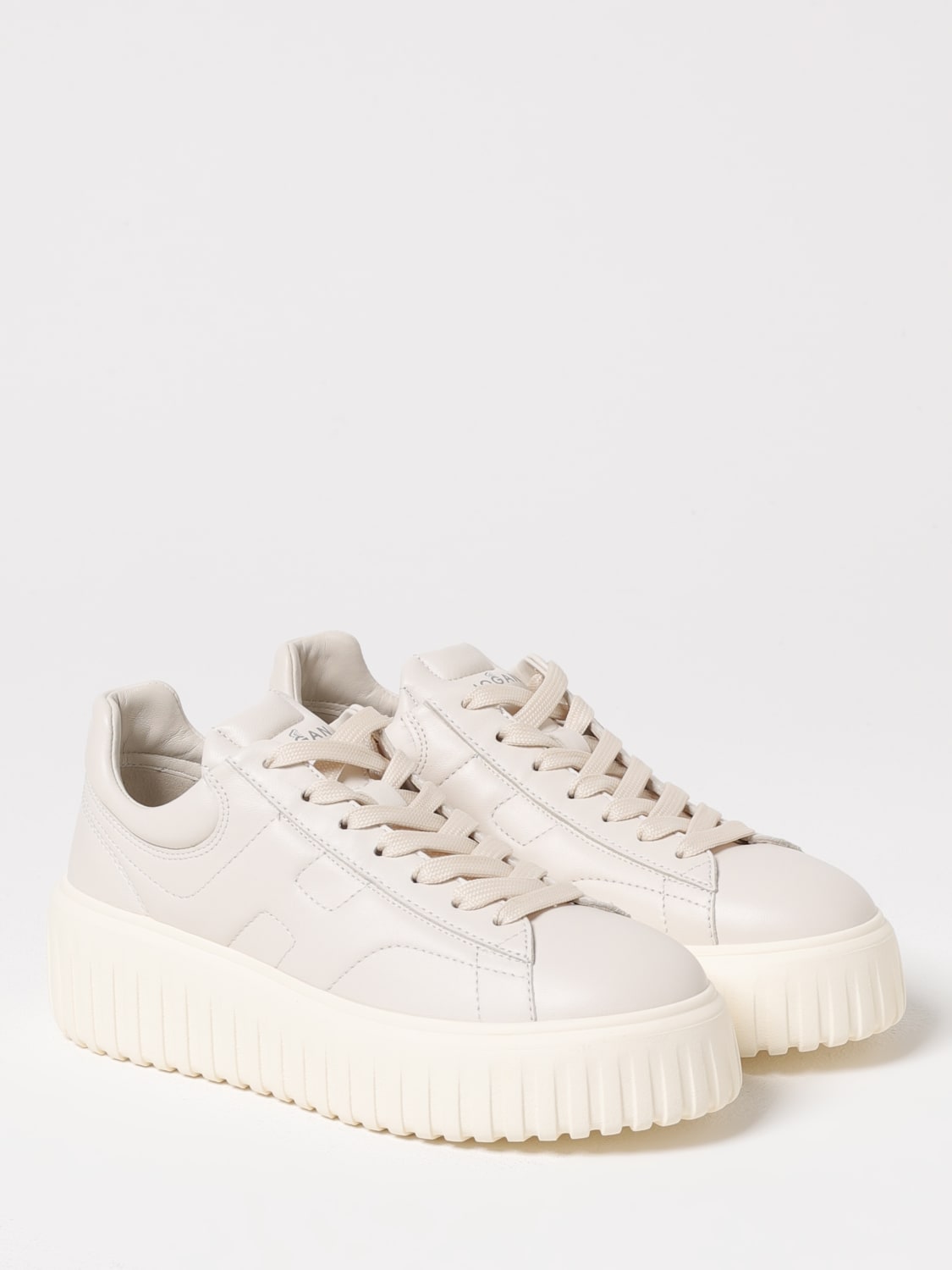 スニーカー HOGAN Women Sneakers HXW6450FC60LE90CA9 Beige HOGAN: Sneakers woman - Yellow Cream | Hogan sneakers