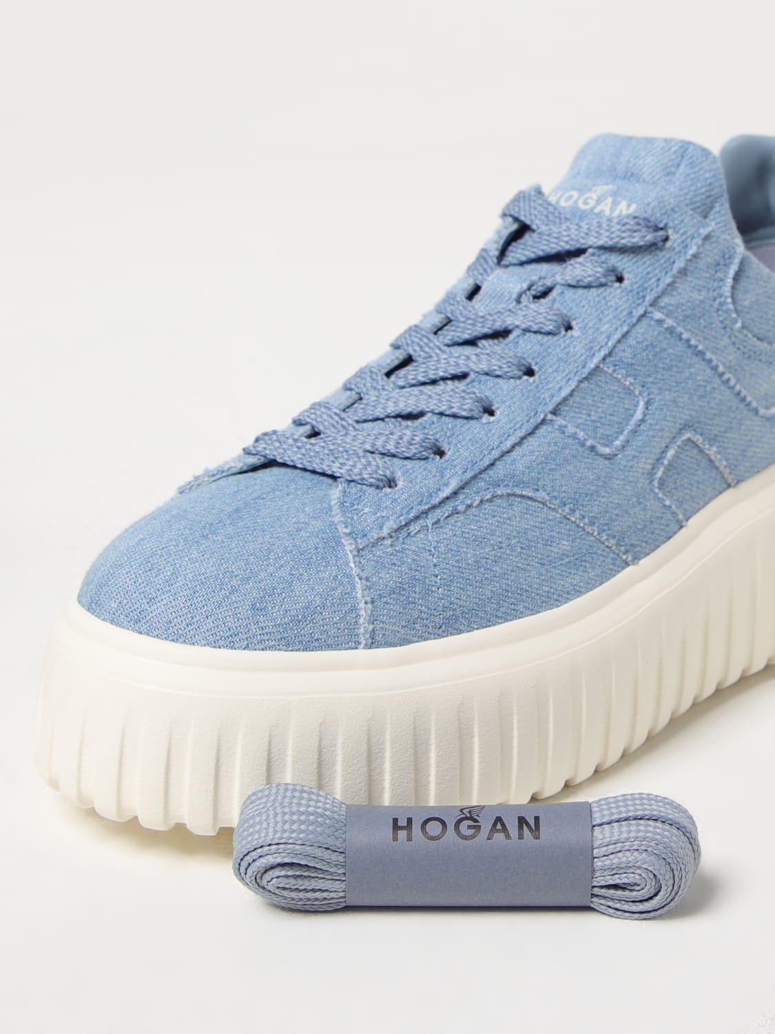 HOGAN SNEAKERS: Sneakers woman Hogan, Denim - Img 4