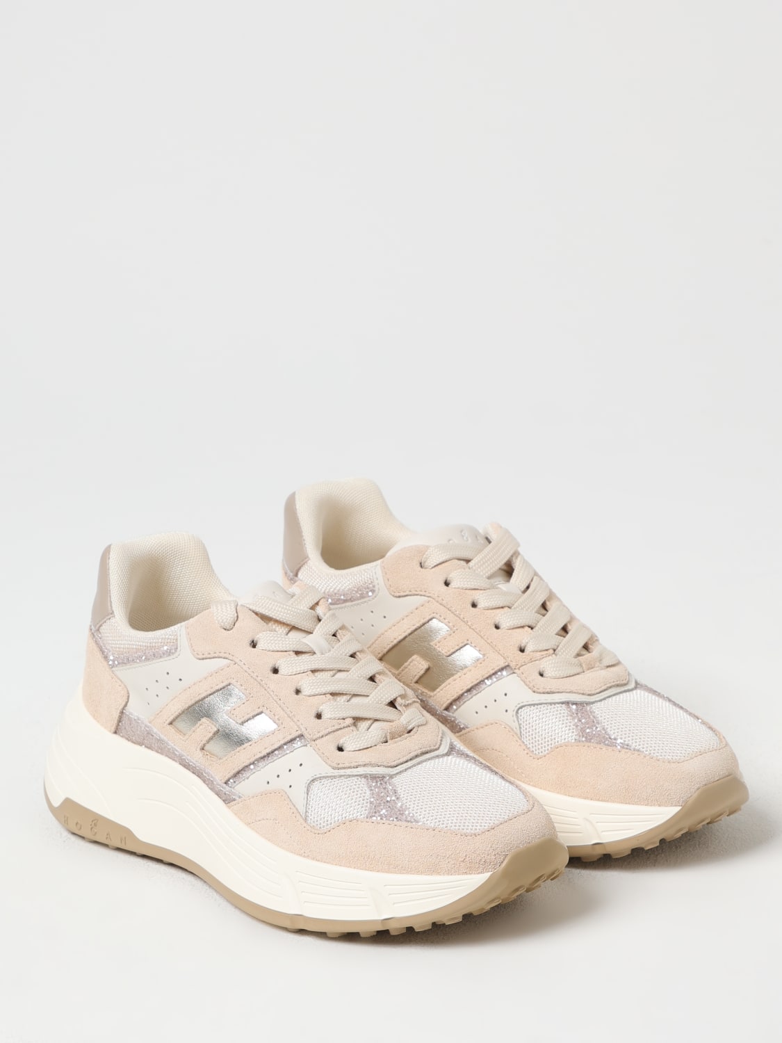 HOGAN SNEAKERS: Sneakers woman Hogan, Beige - Img 2