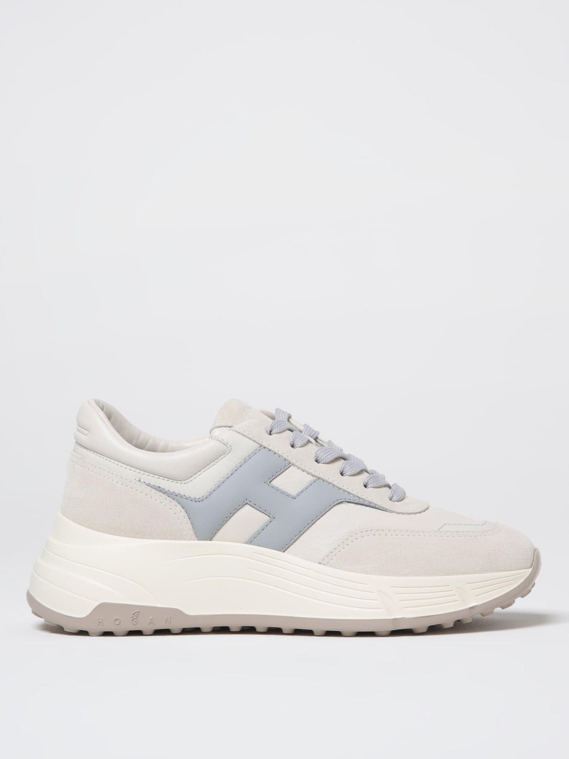 HOGAN SNEAKERS: Sneakers woman Hogan, Sky Blue - Img 1